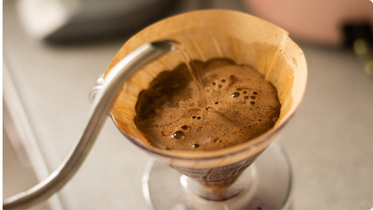 perfect cup of pour over coffee