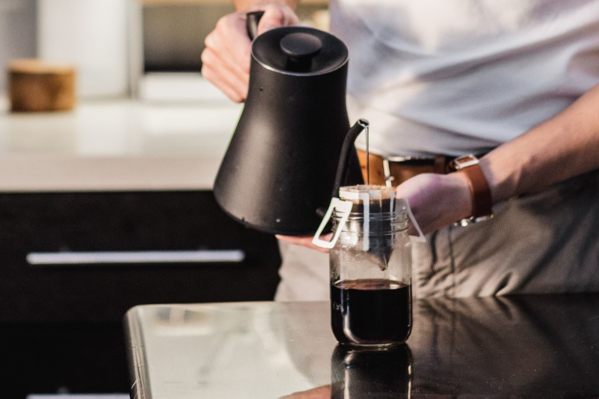 Sustainable single serve pour over pouches
