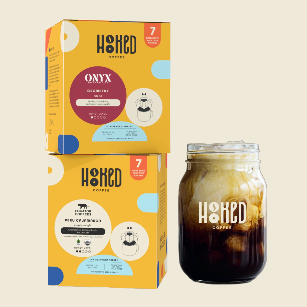 Mason Jar Cold Brew Coffee Kit